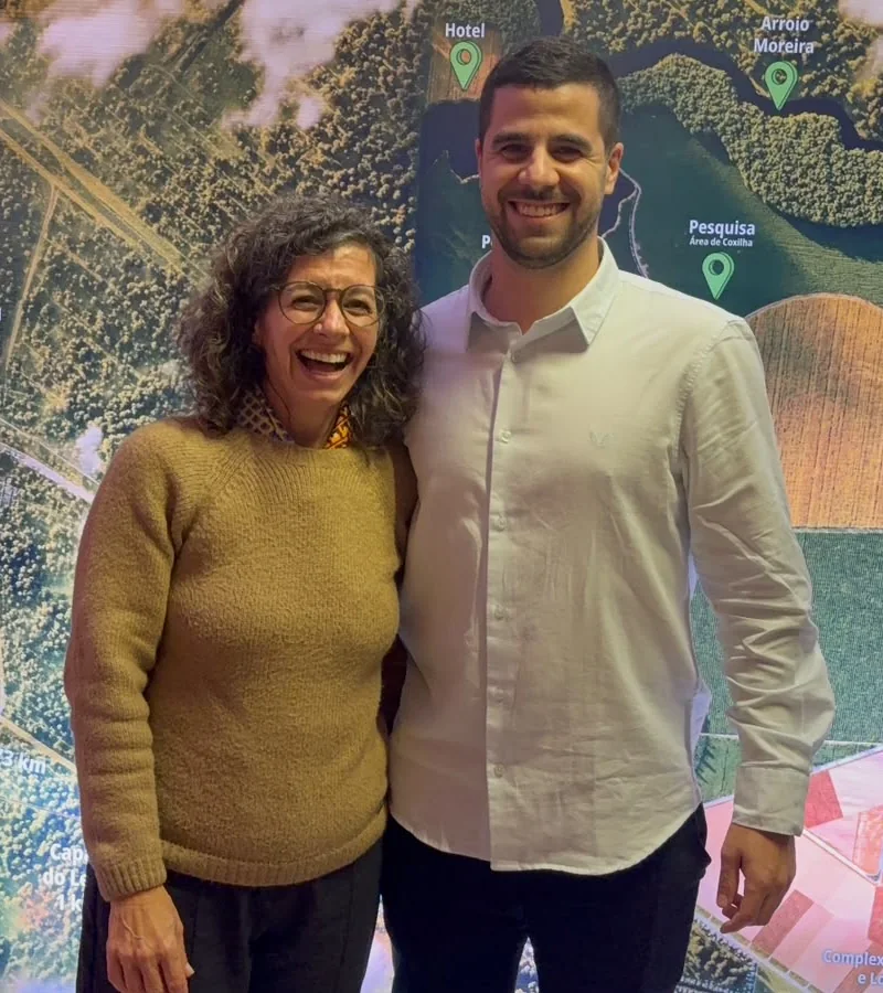 Pedro Loguercio de Ávila e Andrea Pinto Loguercio, sócios da Akvo Engenharia